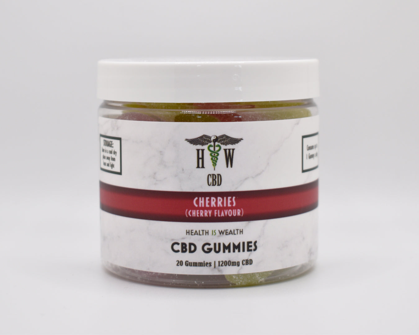 CBD Gummy Cherries