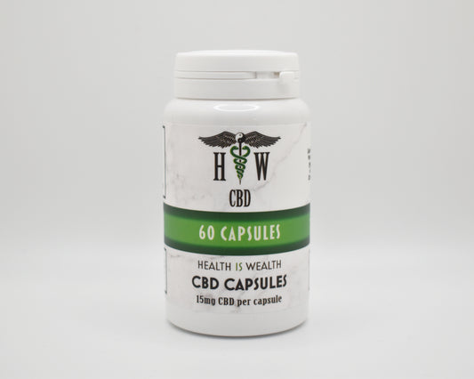 CBD Capsules (60 Capsule Tub)