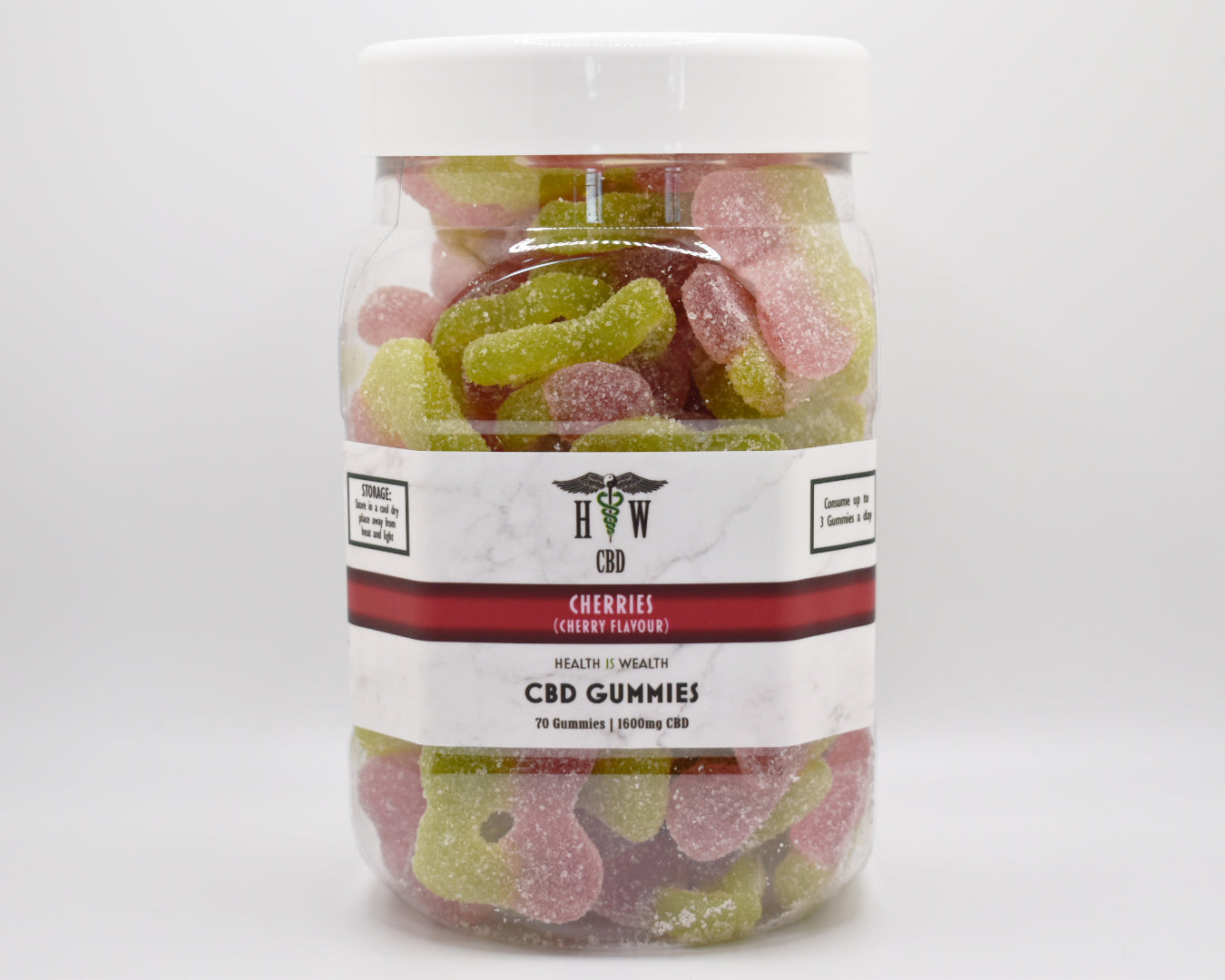 CBD Gummy Cherries