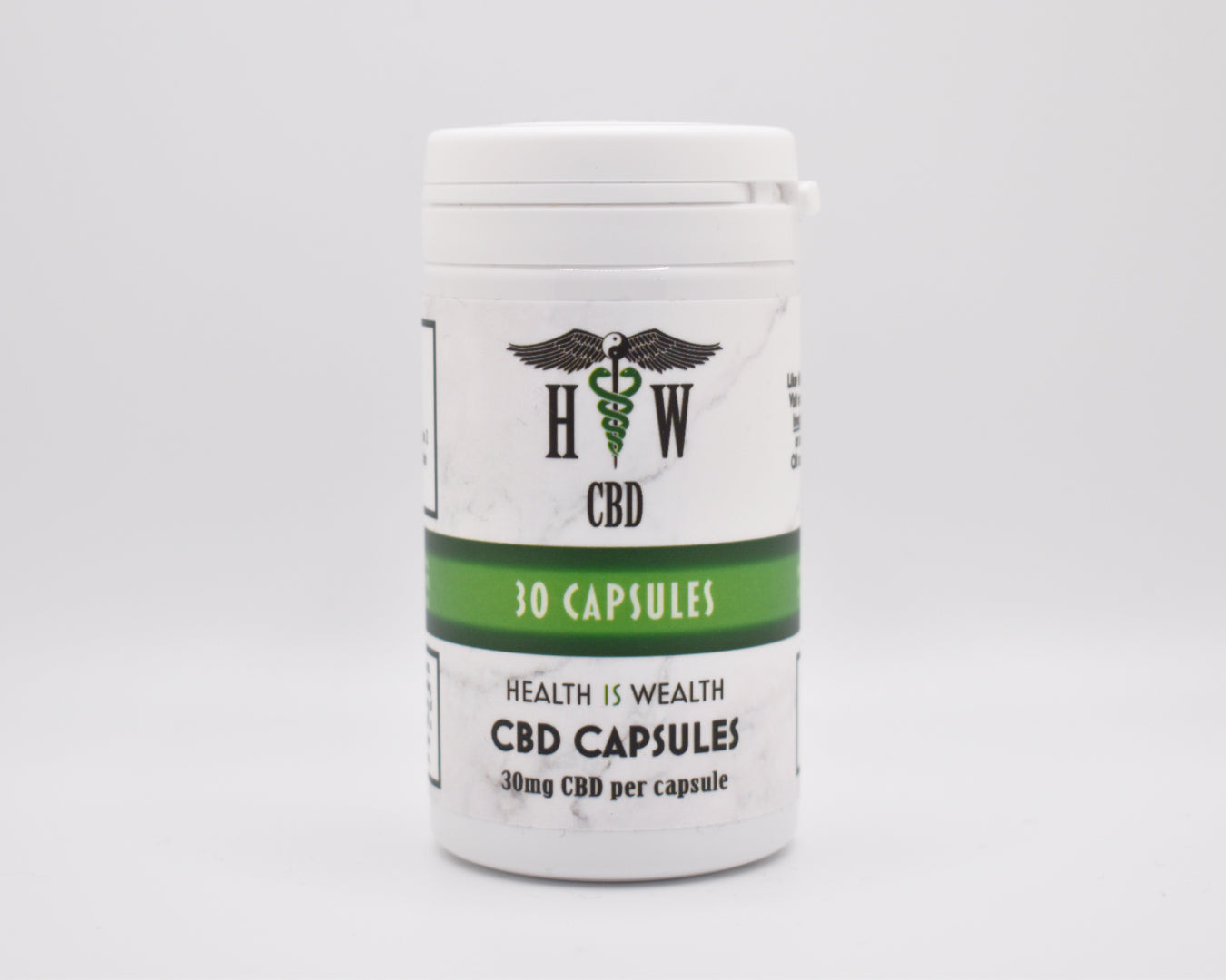 CBD Capsules (30 Capsule Tub)